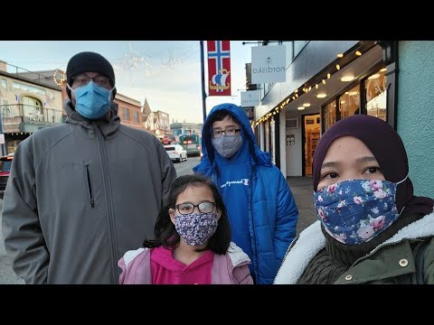 Winter trip to Little Norway in Poulsbo,Washington USA.