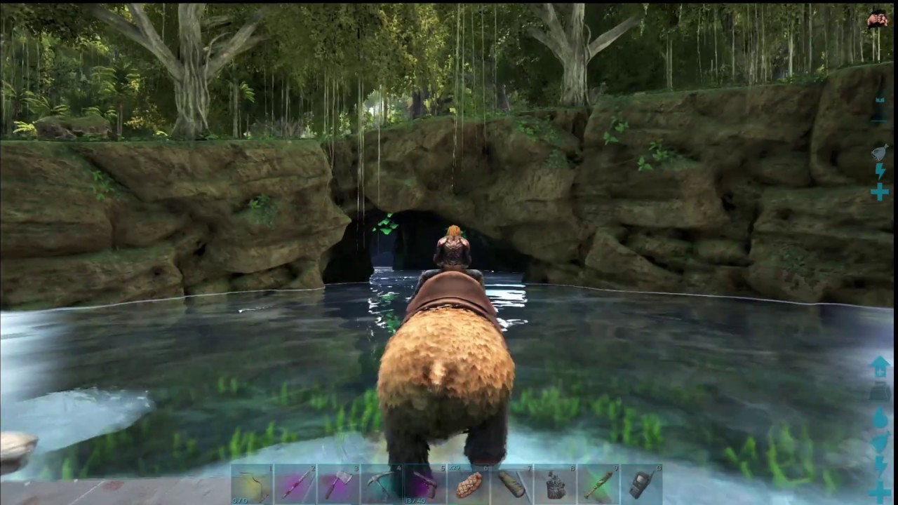 Jungle South Cave The Center Map Whatchouwant In Ark Survival Evolved Youtube