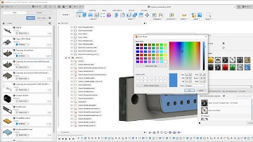 Fusion 360 - How to add your own custom color matching another color in appearance selector