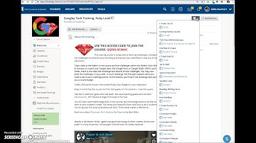 Schoology Course Materials Page Tour