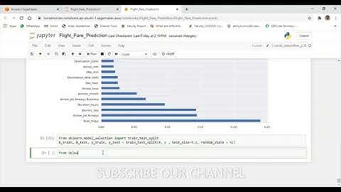 ML USING AWS - BATCH 2 - DAY 19 - FLIGHT FARE PRICE DETECTION - PART 3