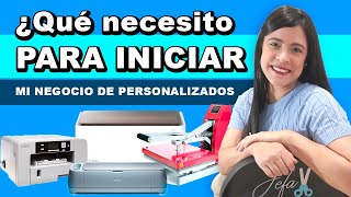 Estas son las herramientas para tu negocio de personalizados #emprendimiento