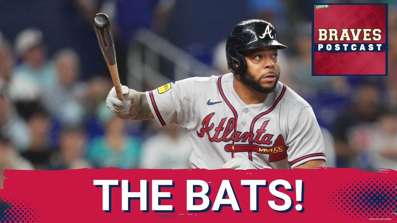 BRAVES POSTCAST: Braves blow up Miami's pitching plans in homer-filled victory LIVE REACTION
