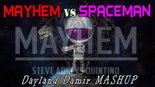 Steve aoki & Quintino vs Hardwell - Mayhem vs Call me a spaceman