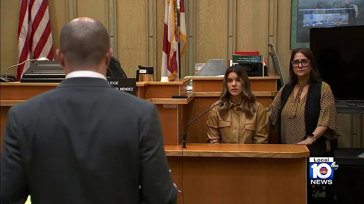 Actor Pablo Lyle's wife testifies during his trial...