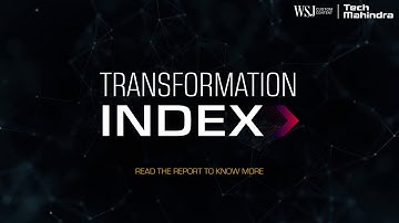 Transformation Index - Our Exclusive Research with Wall Street Journal
