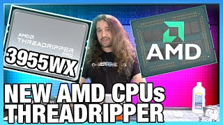 New AMD Threadripper WRX80 Chipset Specs & Differences vs. TRX40, 3950X vs. 3955WX, et al.