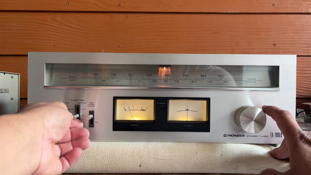 Pioneer TX-7800 Mark II - YouTube