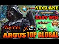 EasyWin Argus Top Global by ᵂʸⁿᵗᵉʳ 〆 Gameplay [ SideLane ] - MLBB