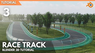 How to Create a Race Track in Blender – Part 3: Adding Billboard Trees