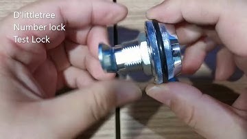 Mailbox Number Lock - Testing and Changing of Pin Code