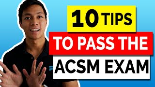 Full Top Critical 10 Tips to Pass the ACSM CPT Exam in 2023 💯 News