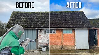 BLAST CLEANING TRANSFORMED THIS OLD BUILDING
