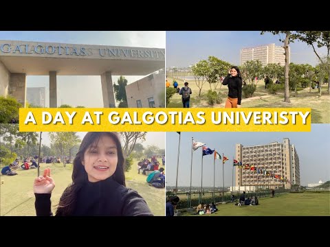 A Day at Galgotias University || Vlog || Shrusti Rana.