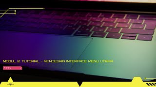 Modul 2 Tutorial   Mendesain Interface Menu Utama Profile