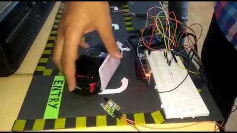 Smart Parking project | IOT | Arduino |  IR sensors | RFID tag and reader