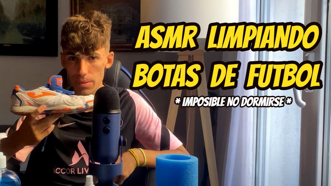 ASMR ROLEPLAY LIMPIANDO BOTAS *IMPOSIBLE NO DORMIRSE*