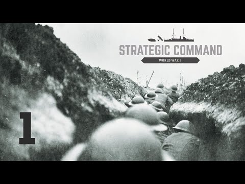 Видео: Strategic Command - World War I - Central Powers - Ход 1 - Подготовка к рывку