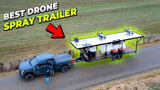 Best Drone Spray Trailer, NuWay Ag Drone Trailer