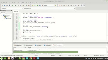 GTK   GtkExpander Tutorial 01