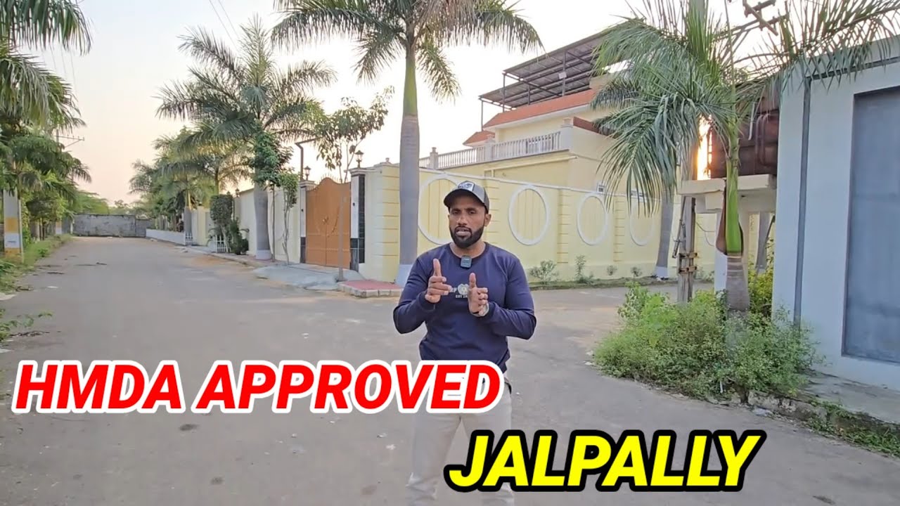 HMDA PLOT FOR SALE JALPALLY HYDERABAD  PLOT FOR SALE IN HYD