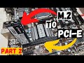 M.2 NVME SSD ON PCI-E SLOT | M.2 NVME to PCI-E | Kingston A2000 Performance And Temperatures | Part2