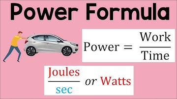Power Formula | Physics Animation