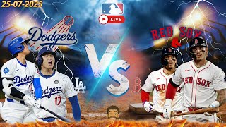 EN VIVO🔴Los Angeles Dodgers 🆚 Boston Red Sox - LIVE (25/7/25) 🔴⚾⚾