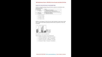 CSIR-NET Life Science Question Practice | Geological Time Scale Questions | Evolution PYQ
