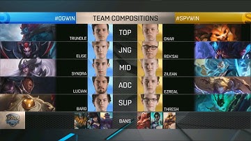 Origen vs Splyce Game 2 D2W4 EU LCS Summer Split 2016 | SPY vs OG Day 2 Week 4