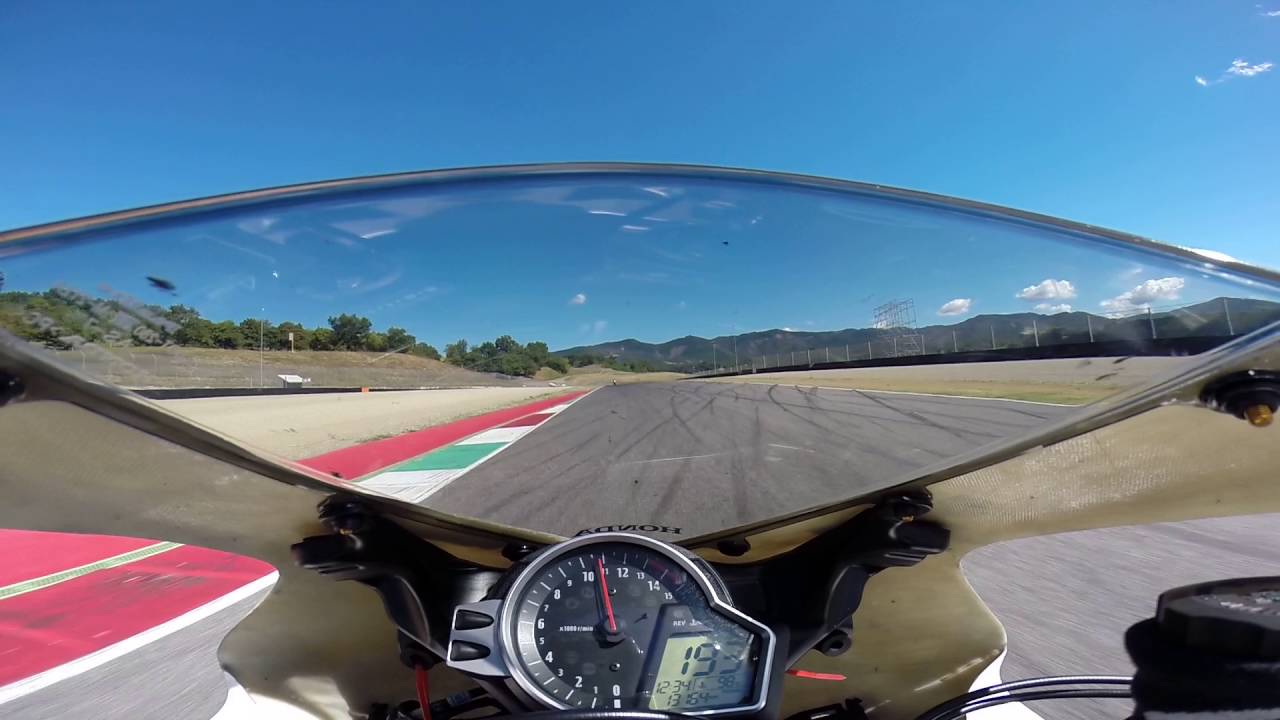 Honda CBR 1000 RR Mugello 22.08.2016 1 - YouTube