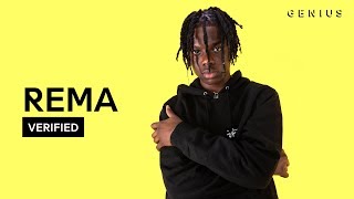 Rema "Dumebi" Official Lyrics & Meaning | Verified chords
