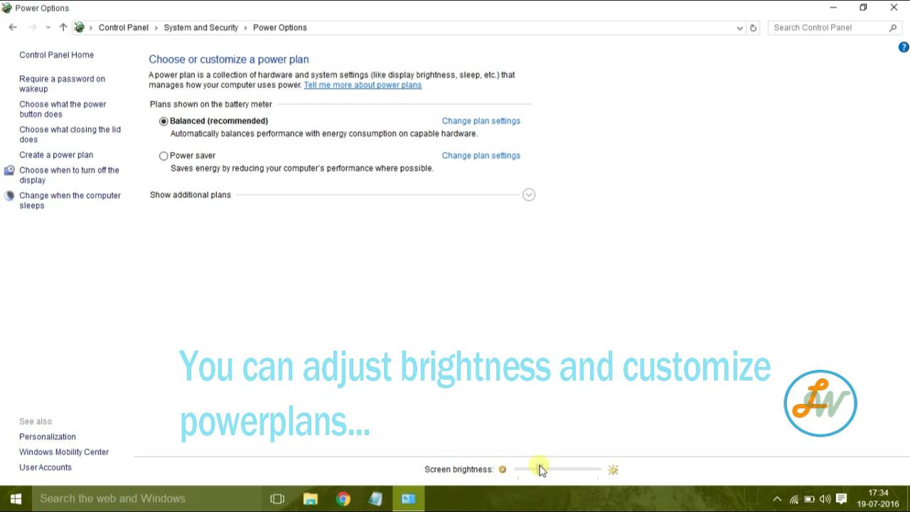 How to switch power plans in Windows 10 [Tutorial] YouTube