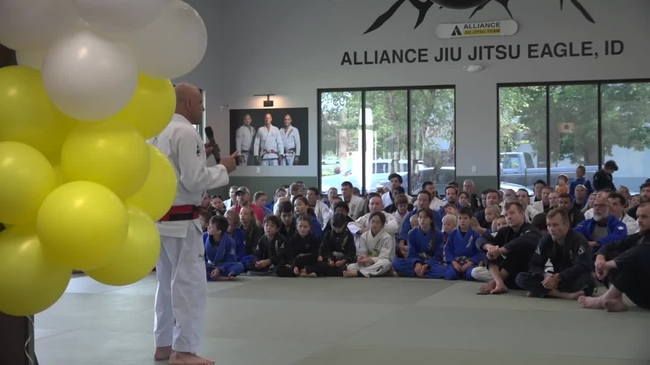 Students learn jiu-jitsu from one of the best at Alliance Academy in Eagle  