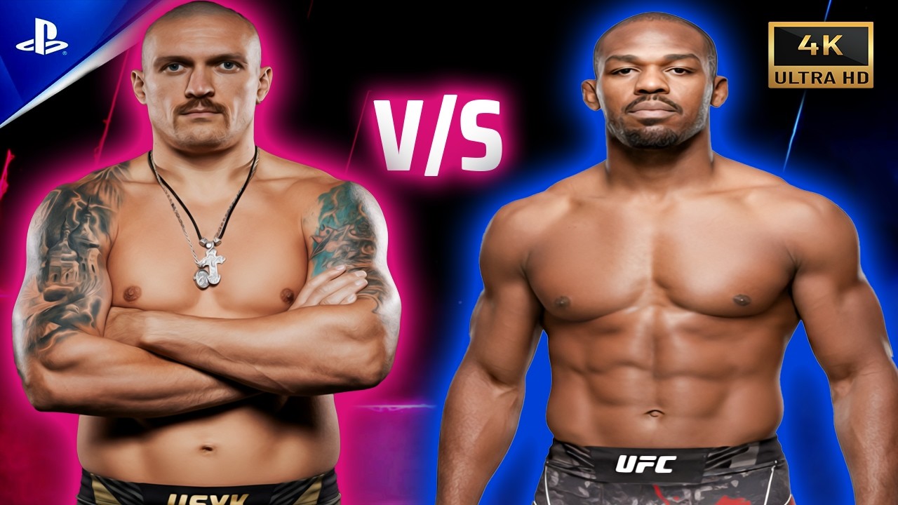 MMA GOAT Jon Jones Takes on Boxing Champ Oleksandr Usyk in EPIC Showdown