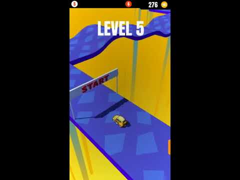 Skiddy Car Level 1-10 walkthrough video.