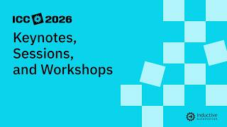 ICC 2026 Keynotes, Sessions, and Workshops
