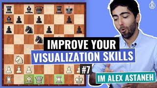 How to Improve your Chess Visualization? | Part 7 in 2D | Chess Vision and Calculation Training