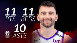 John Konchar 11 pts 11 rebs 10 asts vs Grizzlies 25/26 season