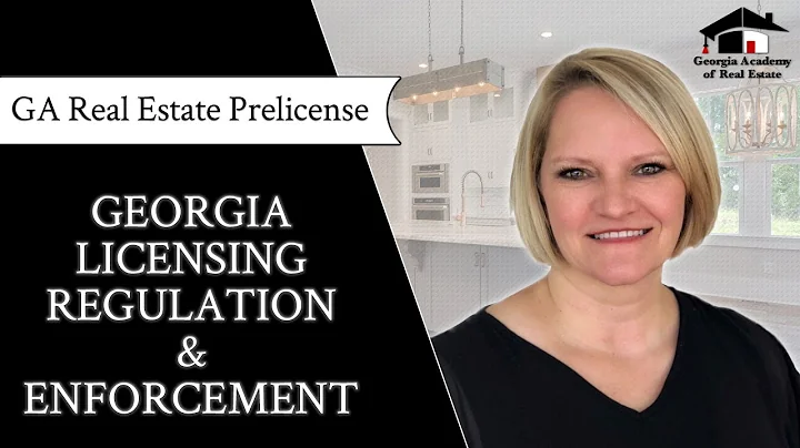 GA Real Estate Prelicense: Georgia Licensing Regul...