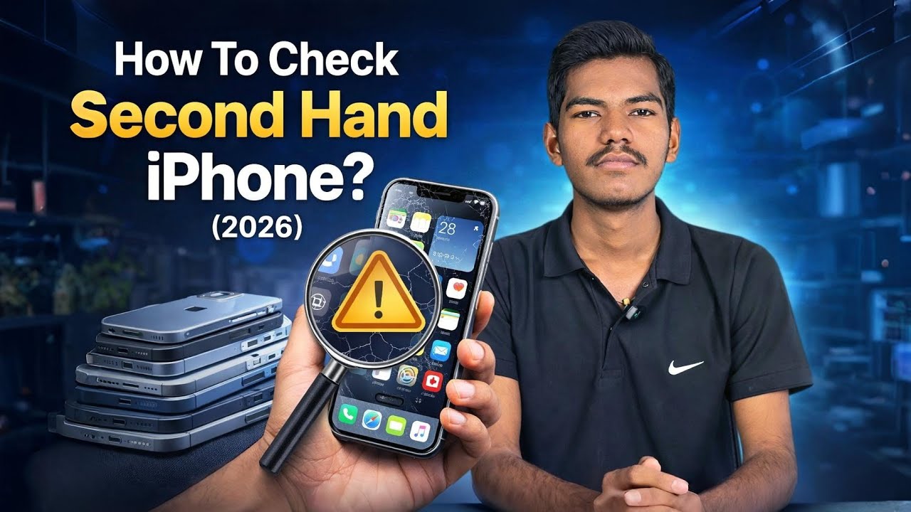 How To Check Second Hand iPhone Before Buying 📱 | Used iPhone Tips 2026 ...