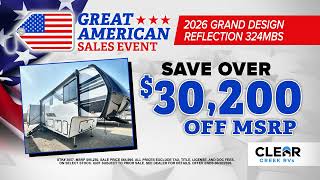 The Great American RV Sale is ON! 🚨 Endless Savings at Clear Creek RVs in Abilene, Texas