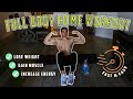 Full Workout ALL AT HOME | No Equipment | Best Exercises to Burn Fat &amp; Build Muscle