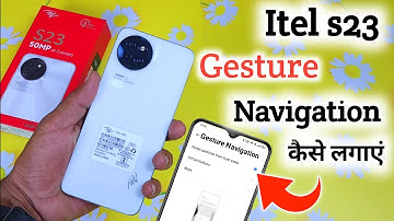 Itel s23 back button setting | Itel s23 me back button kaise lagaye/navigation key setting