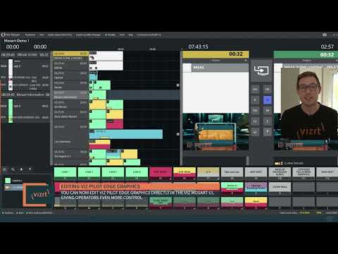 Viz Minute - Editing Viz Pilot Edge Graphics in Viz Mosart