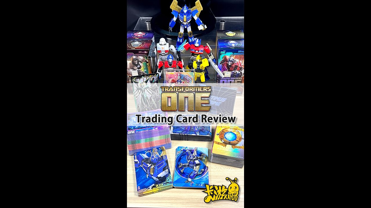 Transformers ONE Trading Card Review - YouTube
