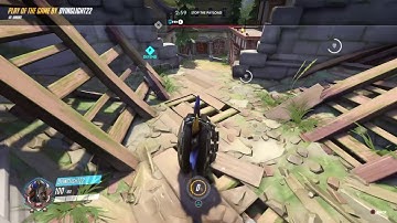 Overwatch: Junkrat quintuple Kill!☠️☠️