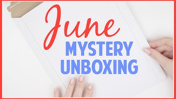 Spoiler Alert! // June Mystery Unboxing