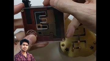 Wooden Lock Puzzle Solving 🔐 आइंस्टीन ताला पहेली 🔥 Einstein lock puzzle #chaudharygadgets #shorts