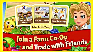 HOW TO JOIN IN A CO-OP @FarmVille2 Country Escape | Easy Tips | Rose Ville Vlogs screenshot 5